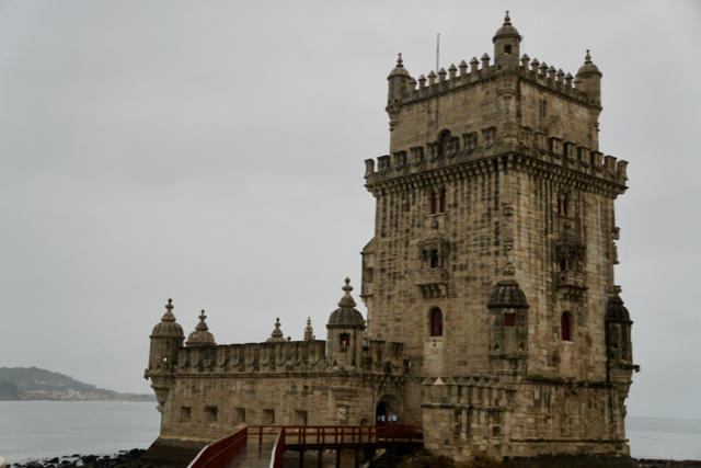 Midievil Fortress Guarding the Entrance to Lisbon from the Atlantic Ocean